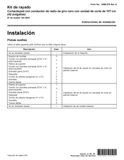 Toro 161-4523 Instrucciones De Instalación