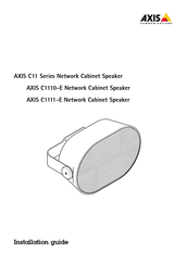 Axis Communications C1110-E Guia De Instalacion