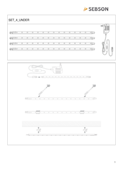 Sebson SET 4 UNDER Manual Del Usuario