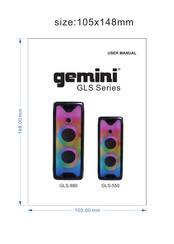 Gemini GLS Serie Manual Del Usuario