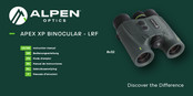 Alpen Optics APEX XP 8x32 LRF Manual De Instrucciones