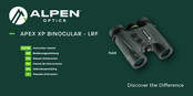 Alpen Optics APEX XP 7x24 LRF Manual De Instrucciones