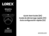 Lorex Wired Pro LNE45DDB Guía Configuración Rápida