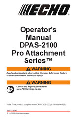 Echo DPAS-2100 Manual Del Operador