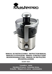 Masterpro BGMP-9001 Manual De Instrucciones