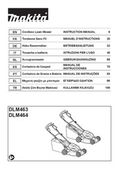 Makita DLM463 Manual De Instrucciones