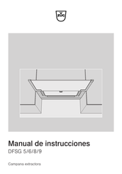 V-ZUG DFSG 5 Manual De Instrucciones