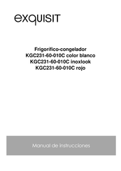 Exquisit KGC231-60-010C rojo Manual De Instrucciones