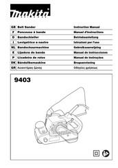 Makita 9403 Manual De Instrucciones