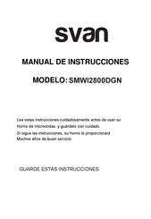 Svan SMWI2800DGN Manual De Instrucciones