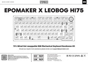 Epomaker X LEOBOG HI75 Guia De Inicio Rapido