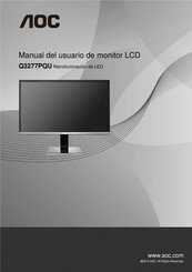 AOC Q3277PQU Manual Del Usuario