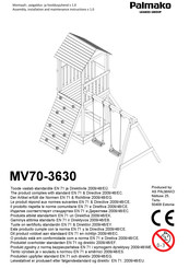 Lemeks Palmako MV70-3630 Instrucciones De Montaje, Instalación Y Mantenimiento