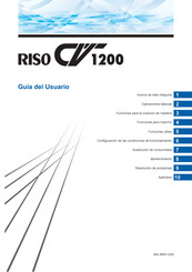 Riso CV1200W Guia Del Usuario