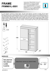 Forte FRAME FRMM01L-0001 Instrucciones De Montaje