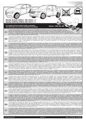ECS Electronics VW-291-BX Instrucciones De Montaje
