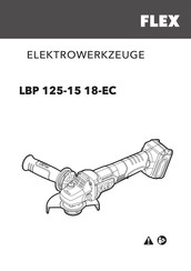 Flex LBP 125-15 18-EC Instrucciones De Funcionamiento Originales