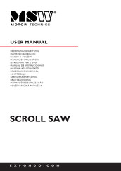 MSW Motor Technics MSW-SAW 16 SCROLL Manual De Instrucciones