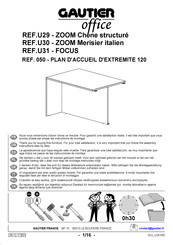 Gautier Office FOCUS U31-050 Instrucciones De Montaje