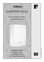 Ferroli DOMITOP HC 24 Instrucciones Para El Uso