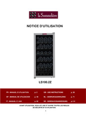 La Sommeliere LS100.2Z Manual De Utilización