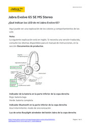 Jabra 6599-833-309 Guia De Inicio Rapido