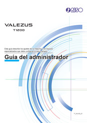 Riso VALEZUS T1200 Guía Del Administrador