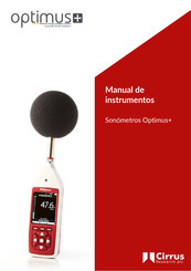 Cirrus Research optimus+ CR:152 Manual De Instrucciones