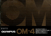 Olympus OM-4 Manual De Instrucciones