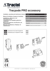 Tractel Tracpode PRO Manual De Instalación, De Utilización Y De Mantenimiento