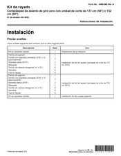 Toro 161-4524 Instrucciones De Instalación