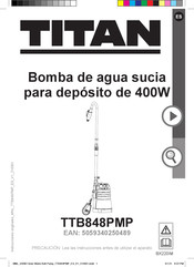 Titan TTB848PMP Manual Del Usuario