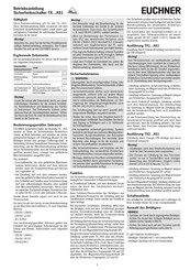 EUCHNER 094403 Manual De Instrucciones