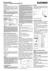 EUCHNER ESM-TE302 Manual De Instrucciones