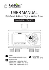 RainPoint ITV405 Manual De Usuario