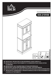 HOMCOM 835-219V00 Instrucciones De Montaje