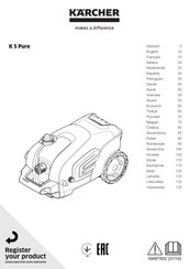 Kärcher K 5 Pure Manual De Instrucciones