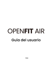 shokz OPENFIT AIR T511 Guia Del Usuario