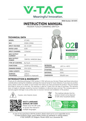 V-TAC VT-2412 Manual De Instrucciones