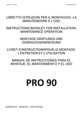 Lotus PRO 90 Manual De Instrucciones Para El Montaje Y Manejo