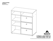 Maderkit EPONINE M01462CO Instrucciones De Montaje