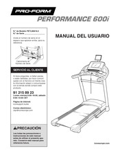 Pro-Form PETL80819.0 Manual Del Usuario