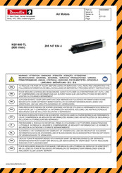 Desoutter M25-800-TL Manual De Instrucciones