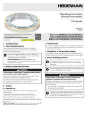 HEIDENHAIN TTR ECA 4402 Manual De Instrucciones