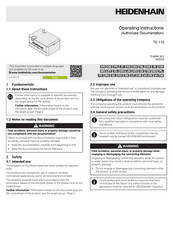 HEIDENHAIN TD 110 Manual De Instrucciones