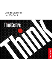 Lenovo ThinkCentre 12JE Guia Del Usuario