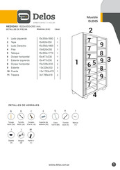 Delos DLD05 Instrucciones De Montaje