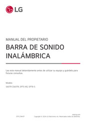 LG SPT8-S Manual Del Propietário