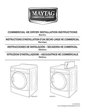 Maytag MDE22PN Instrucciones De Instalación