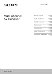 Sony STR-DH750 Guía De Referencia